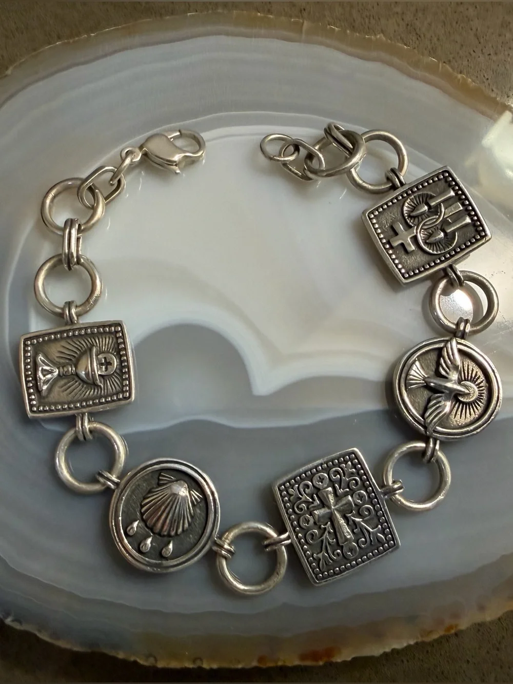 James Avery “Life of Faith” bracelet. VERY RARE - Picture 2 of 5